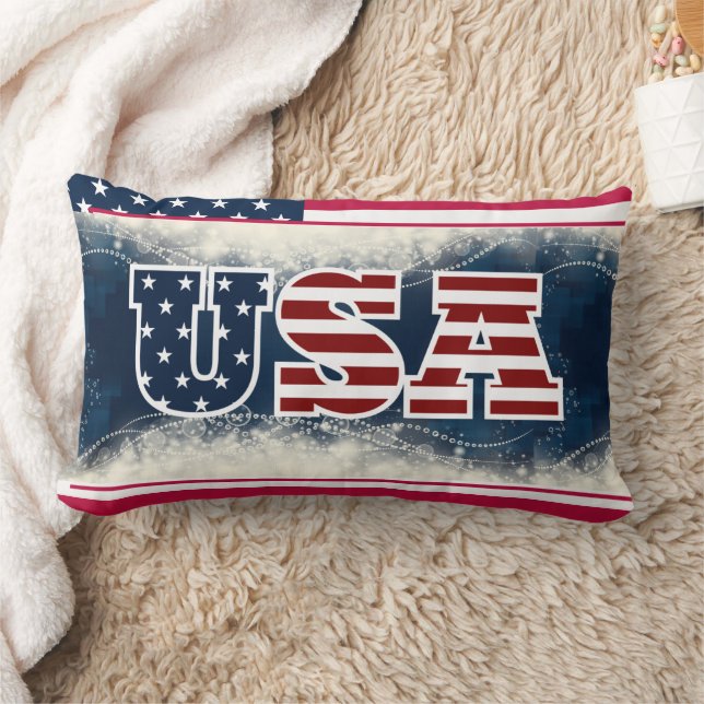 USA Lumbar Pillow Kussen (Deken)