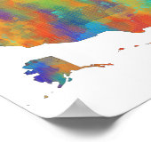 USA MAP - Poster (Coin)