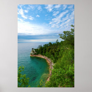 USA, Michigan. Miner's Castle Rock Training 3 Poster