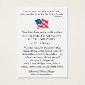 USA Military Remembrance Memorial Religious (Dos)