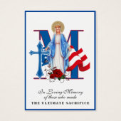 USA Military Remembrance Memorial Religious (Devant)