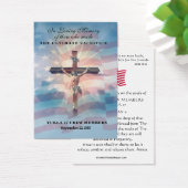 USA Military Yukla 27 Memorial Prayer Cards  (Bureau)