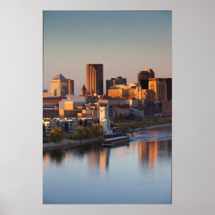 USA, Minnesota, Minneapolis, St. Paul 3 Poster