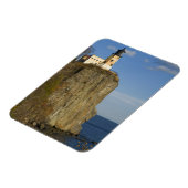 USA, Minnesota. Split Rock Lighthouse on Lake Magneet (Linkerzijde)