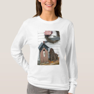 USA, Missouri, Herman: Patriottische Birdhouses, T-shirt