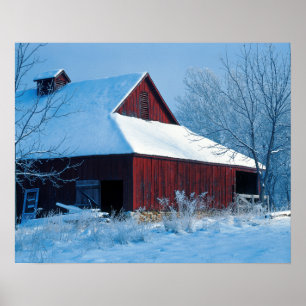 USA, Missouri, Jackson County, Fleming Park Poster