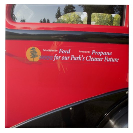 USA, Montana, Glacier National Park, Tegeltje (Voorkant)