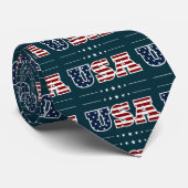 USA Necktie Stropdas (Opgerold)