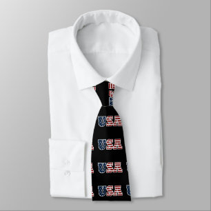 USA Necktie Stropdas