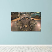 USA, Nevada_Reno: Nationaal Automobielmuseum Canvas Afdruk (Insitu (Houten vloer))