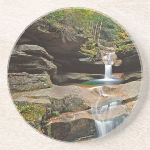 USA, New England, New Hampshire, White Mountains Zandsteen Onderzetter