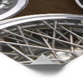 USA, New Mexico, Prewitt: Auto Hubcaps / Rt. 66 Poster (Hoek)