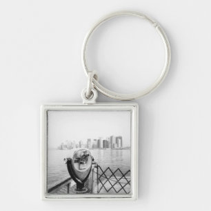 USA, NEW YORK: New York City Schilderachtig Viewer Sleutelhanger