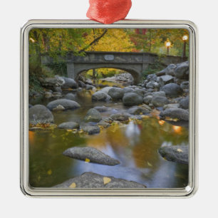 USA, Oregon, Ashland, Lithia Park. herfst Metalen Ornament