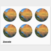 USA, Oregon, Owyhee River Canyon Ronde Sticker (Vel)