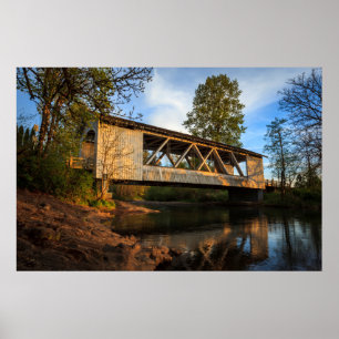 USA, Oregon, Scio, Larwood Wayside, Larwood Poster