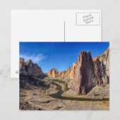 USA, Oregon, Smith Rock State Park Briefkaart (Voorkant / Achterkant)
