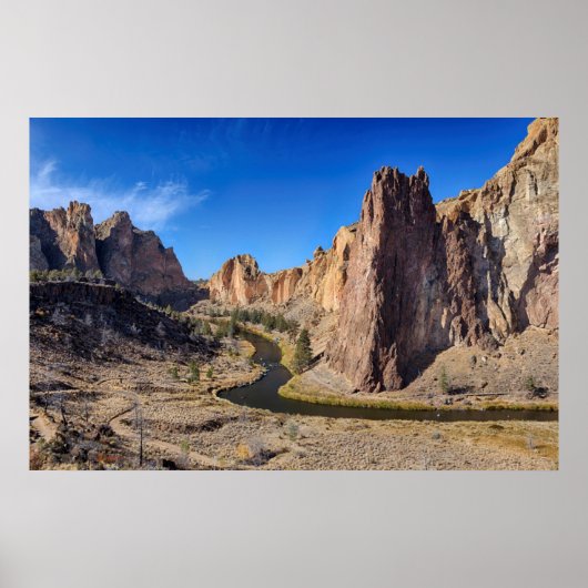 USA, Oregon, Smith Rock State Park Poster (Voorkant)