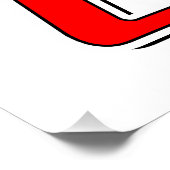 USA Patriot logo Perfect Poster (Hoek)