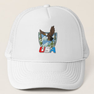 USA Patriot logo Trucker Pet