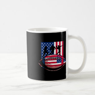 Usa Patriot Of American Football 4 juli Amerikaans Koffiemok