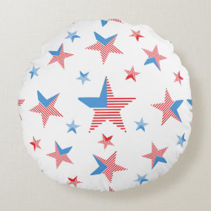 USA Patriot Rond Kussen