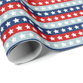 USA Patriotic Cadeaupapier (Rol Hoek)