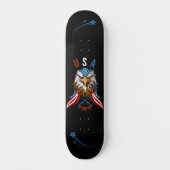 USA Patriotic Eagle FAFO Skateboard (Recto)