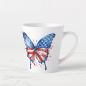 USA Patriotic Latte Mug (Droite)