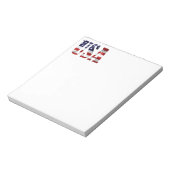 USA Patriotic Notitieblok (Gedraaid)