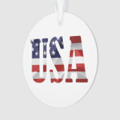 USA Patriotic Ornament (voorkant)