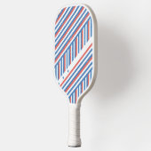 USA Patriotic Stars & Stripes Rood Wit & Blauw Pickleball Paddle (Links)