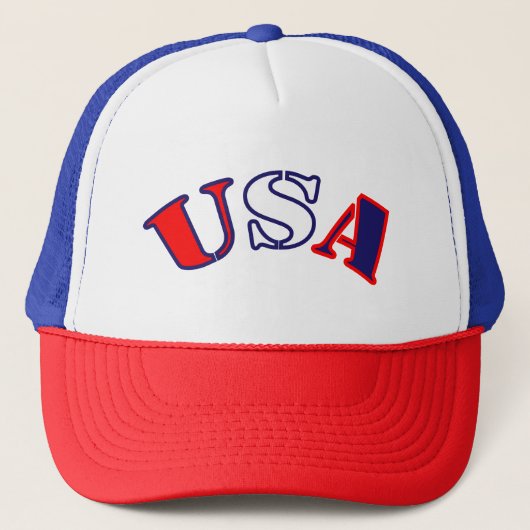 USA Patriotic Trucker Pet (Voorkant)