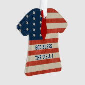 USA Patriotic Ugly Sweat personnalisé (devant)