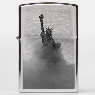 USA Patriottic Statue of Liberty NYC B&W 7 juli