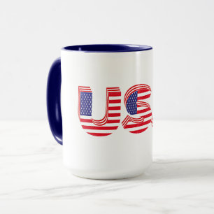 USA, patriottisch design, Mok