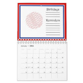 USA Patriottisch VOETBAL Sport Kalender (Jan 2026)