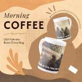 USA Patriottische Bone China Mok