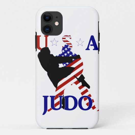 USA Patriottische Krijgskunsten JUDO Case-Mate iPhone Case (Achterkant)