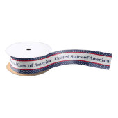 USA Patriottische sterren en strepen patroon Lint (Spoel)