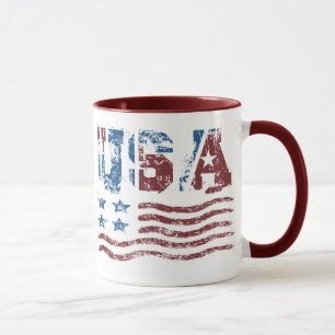 USA Patriottische Vlag Mok