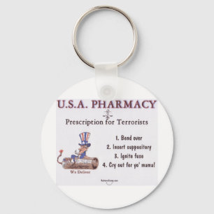 USA Pharmacy Sleutelhanger