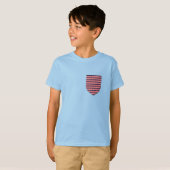 USA Poche Drapeau patriotique serengetee tshirt de (Devant entier)