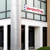 USA Pride Banner (Buitenkant Gebouw)