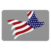 USA Pride Grote Deen Magneet (Horizontaal)