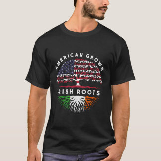 USA Pride Irish Roots Ierland T-shirt