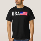 USA Pride Mannen T-shirt (Voorkant)