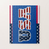 USA Puzzle (Vertical)
