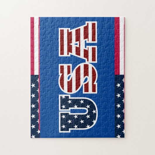 USA Puzzle (Vertical)