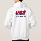 USA Racquetball Hooded Sweatshirt (Achterkant)